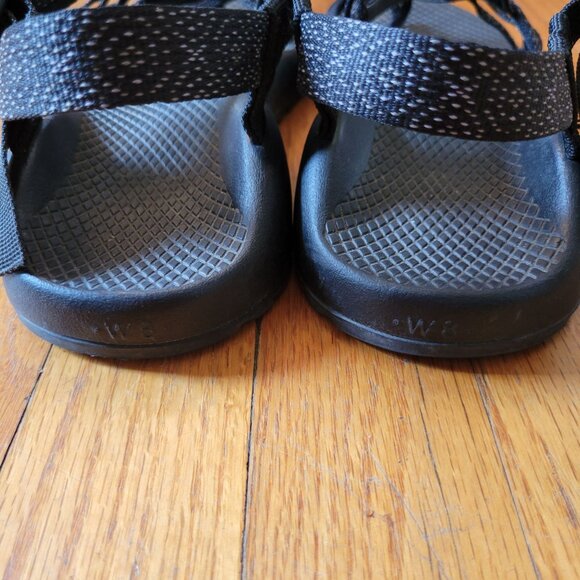 Chaco ZX3 Classic Sport Sandals 8 Black Strap Summer Beach Hiking - Picture 6 of 7